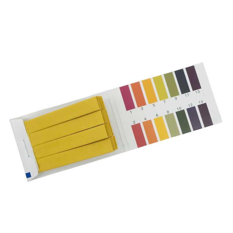 pH-Indicators Strips, pH 1 - 14, 80 pcs