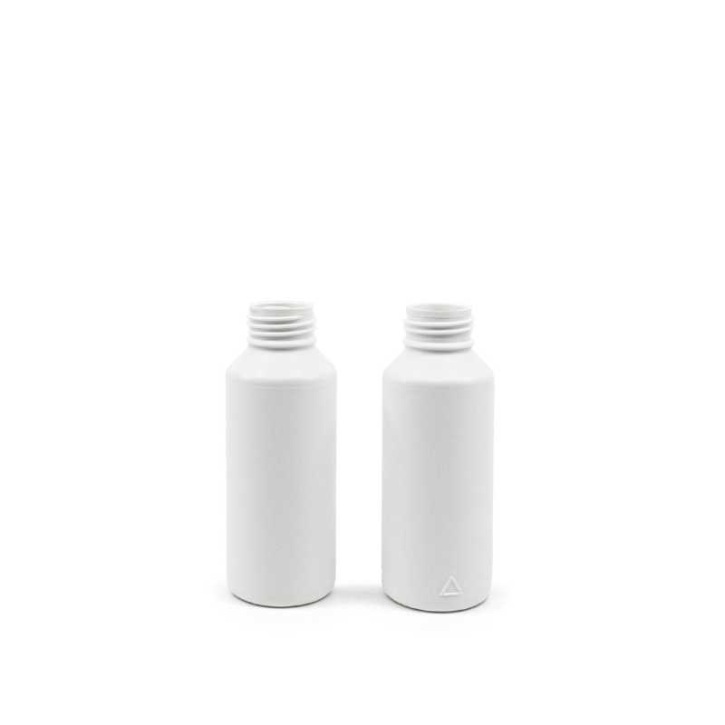 White Plastic Bottle, HDPE 28/410, 100 ml