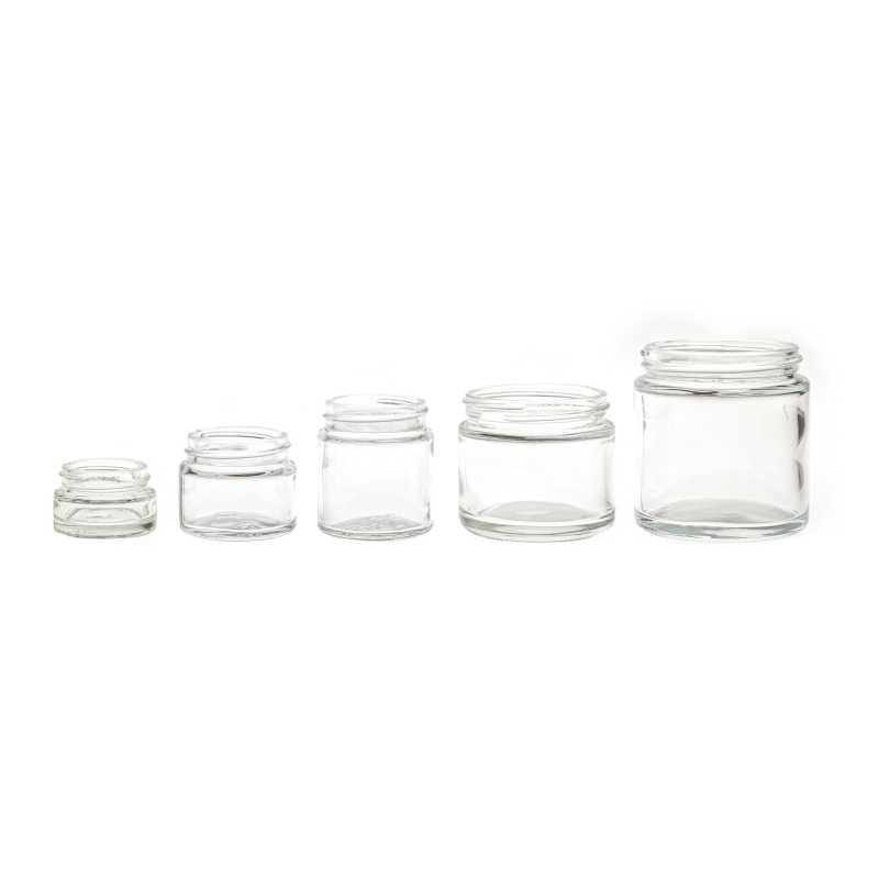 Clear Glass Jar, 100 ml