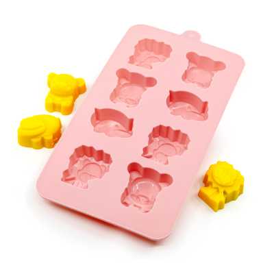 Silicone Soap Mold, Wild Animals