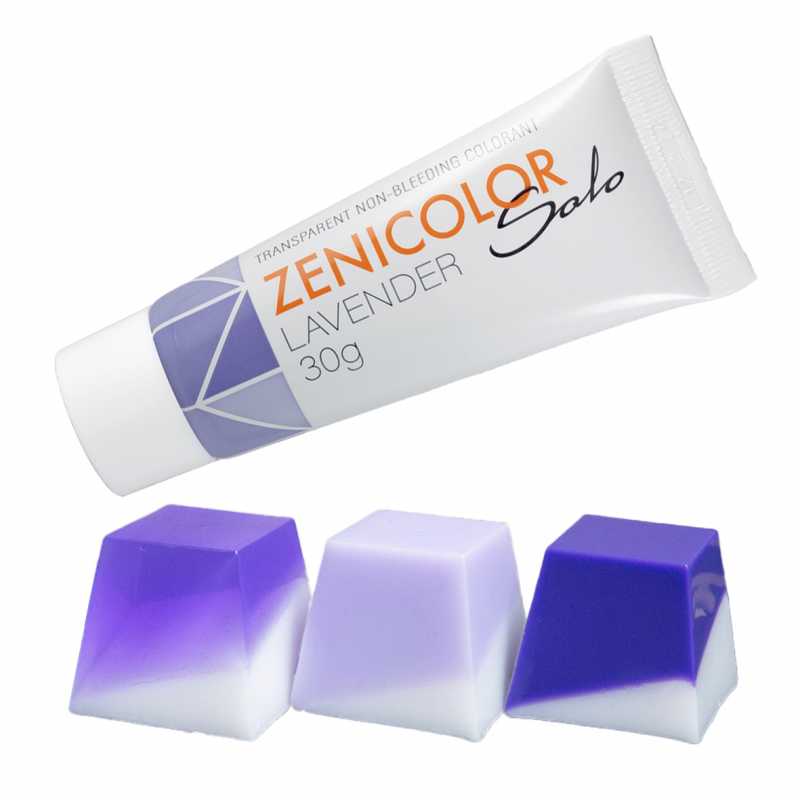 ZENICOLOR SOLO, Melt & Pour Colourant, 30 g Lavender