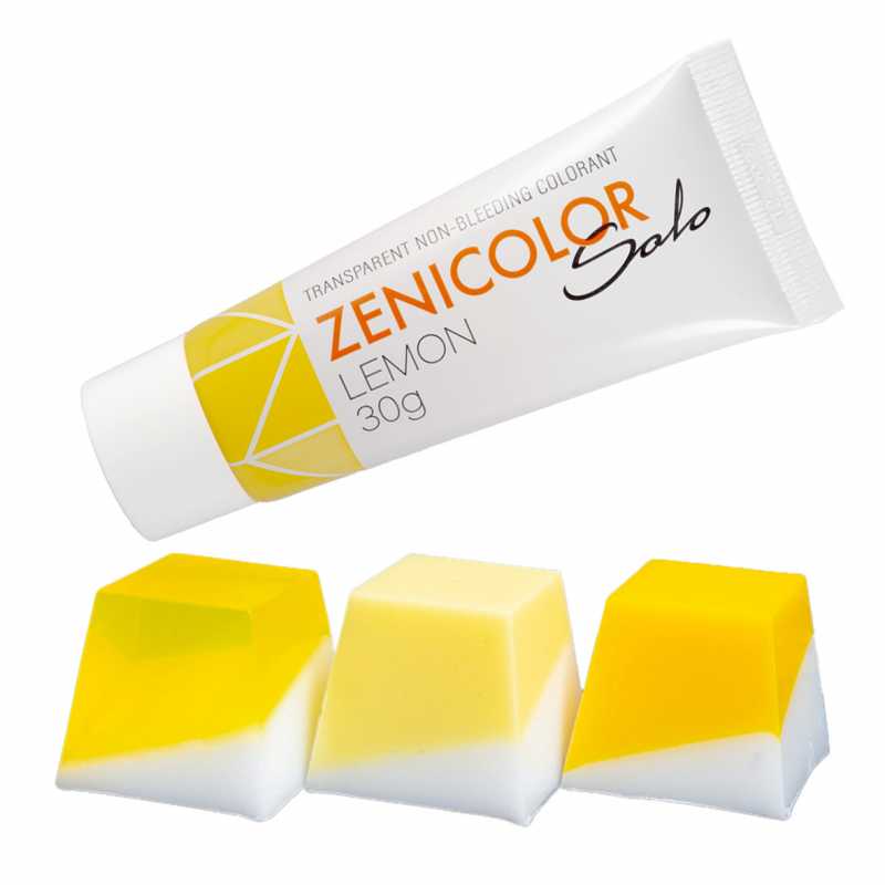 ZENICOLOR SOLO, Melt & Pour Colourant, 30 g Lemon