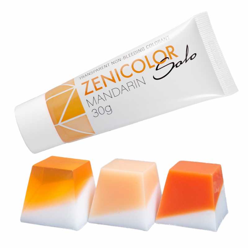 ZENICOLOR SOLO, Melt & Pour Colourant, 30 g Mandarin