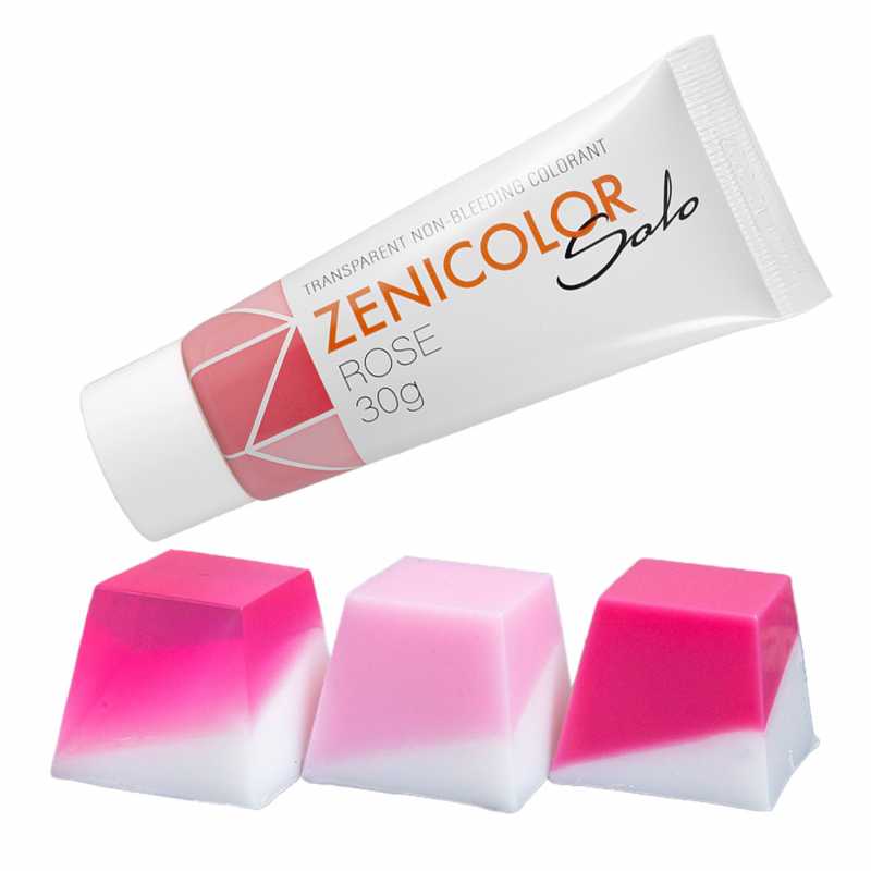 ZENICOLOR SOLO, Melt & Pour Colourant, 30 g Rose