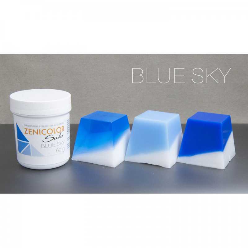 ZENICOLOR SOLO, Melt & Pour Colourant, Blue Sky 60g