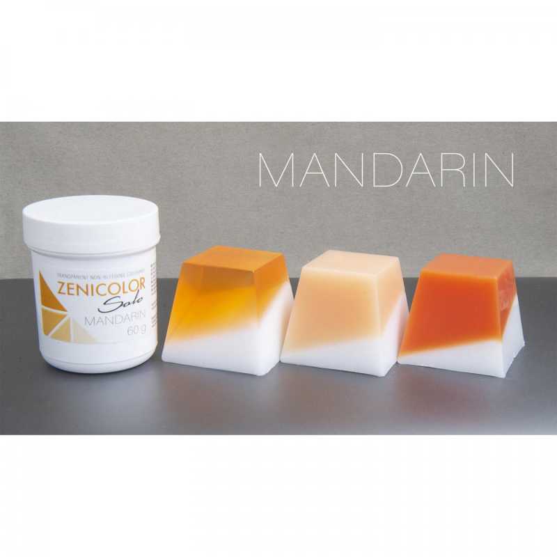 ZENICOLOR SOLO, Melt & Pour Colourant, Mandarin, 60 g