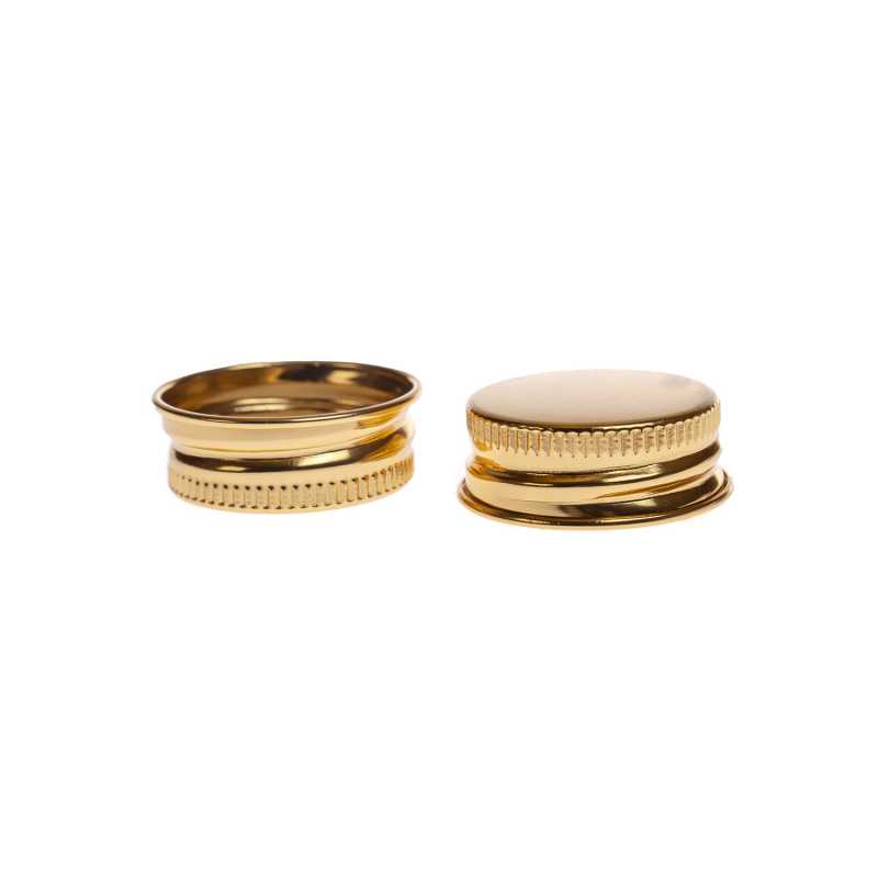 Gold Aluminium Cap, 28/410