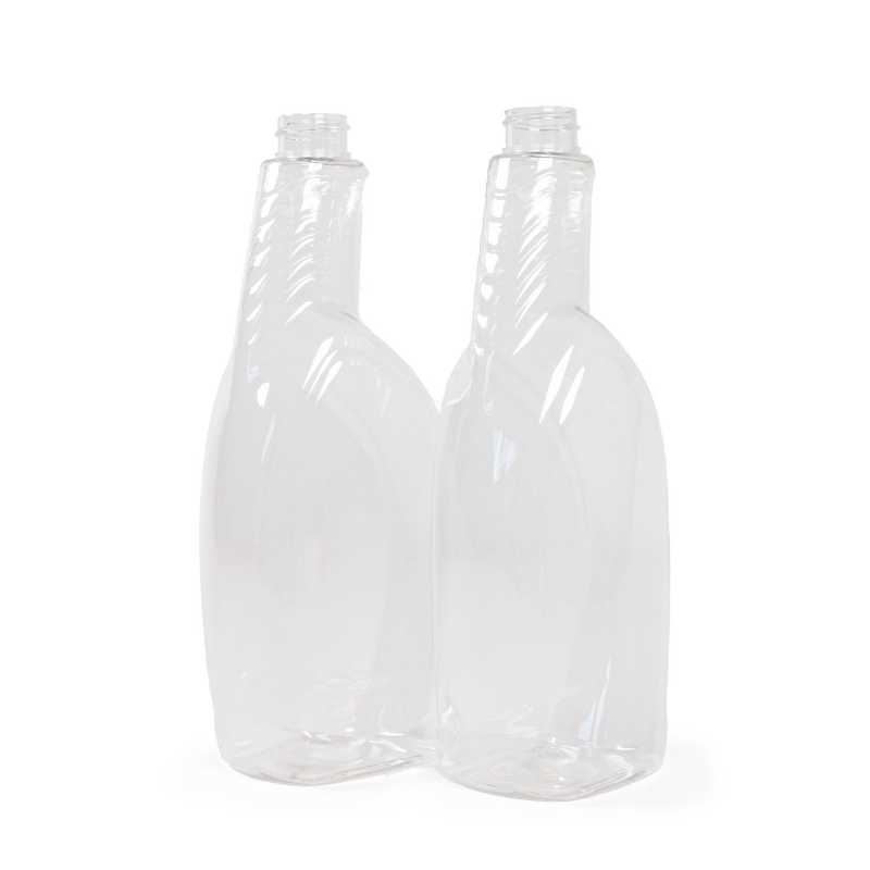 Transparent Detergent Plastic Bottle, 750 ml