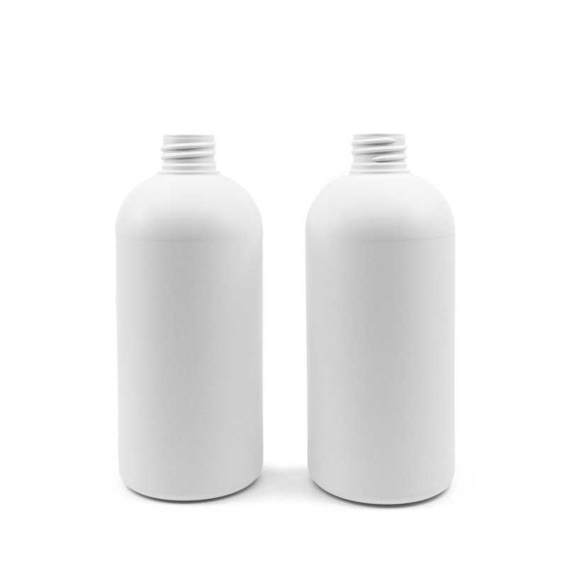 White Plastic Bottle, HDPE 28/410, 500 ml