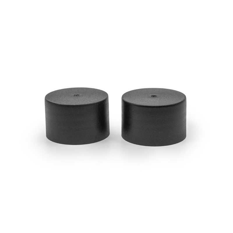 Black Mat Plastic Cap, 24/410