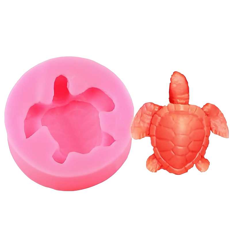 Silicone Soap Mold, Turtle