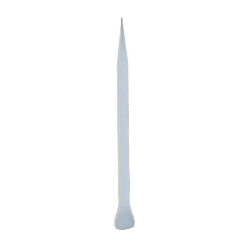 Silicone stirring stick with a sharp tip, 12 cm