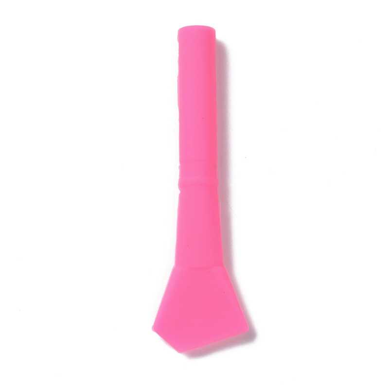 Silicone Stirring Spatula, 11 cm, Pink