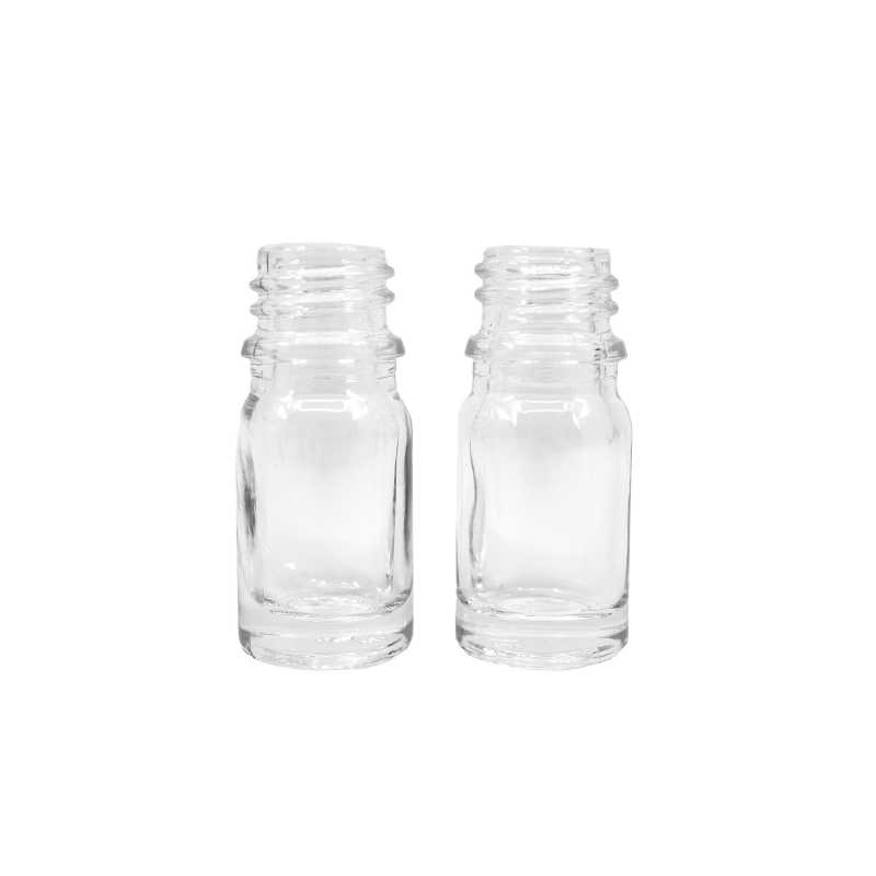 Clear Glass Bottle, 5 ml, 255 pieces