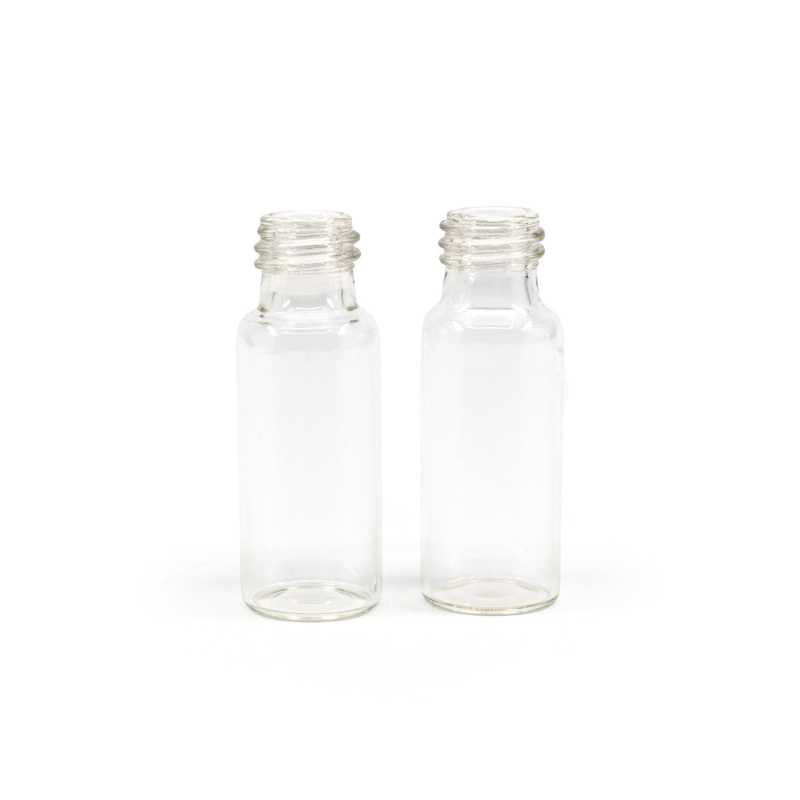 Clear Round Glass Bottle, 13/410, 6 ml