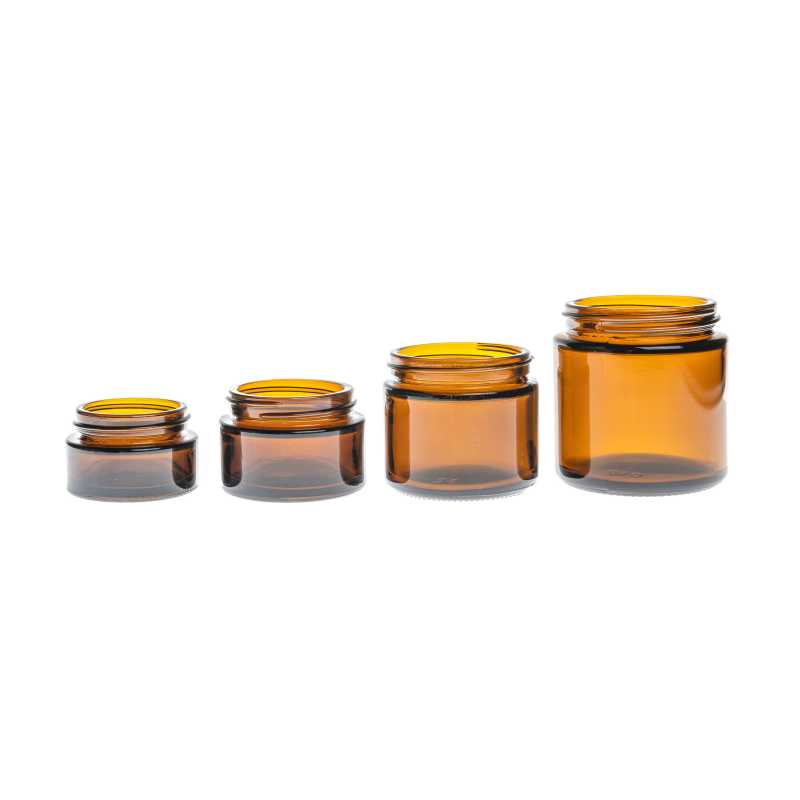 Amber Glass Jar, 100 ml