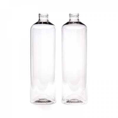 Rounded clear Plastic Bottle, 24/410, 500 ml, 1320 pcs