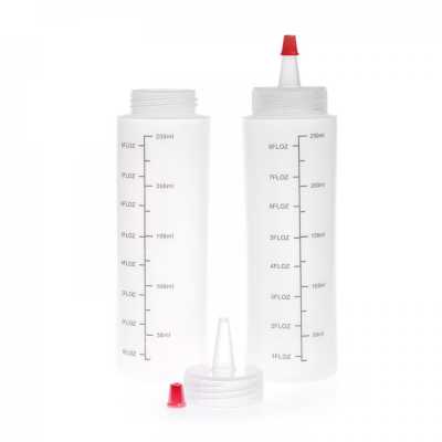 Measuring Plastic Bottle, 250 ml