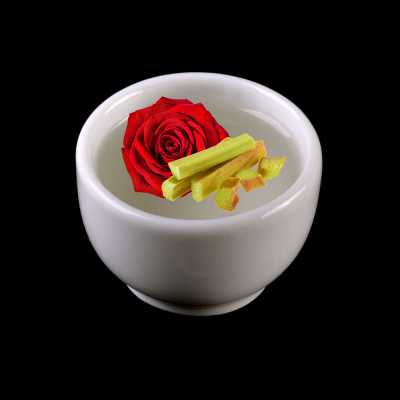 Rhubarb With Rose Petals Fragrance Oil, 100 ml